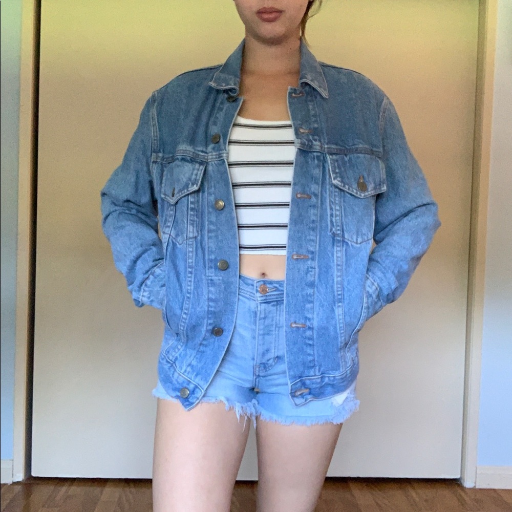heavy denim jacket